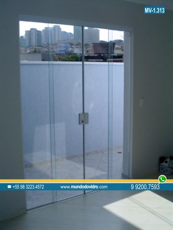 Porta de vidro | Portas de vidro temperado em São Luís Maranhão